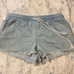 Chambray shorts